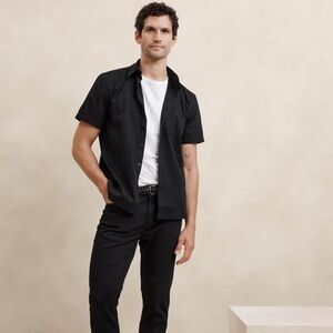 BANANA REPUBLIC SLIM TEXTURED SHIRT